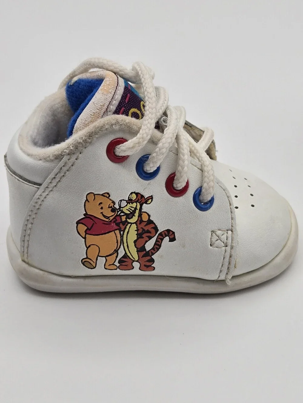 Vintage 90s Disney Winnie The Pooh Tigger Friends Infant Sneakers Shoes Size 1